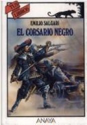 book cover of El Corsari negre by Emilio Salgari