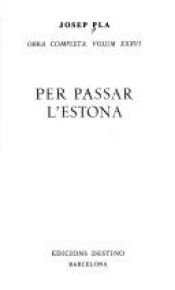 book cover of Per passar l'estona (Obra completa by Josep Pla