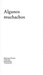 book cover of Algunos Muchachos (Coleccion Destinolibro ; v. 165) by Ana María Matute