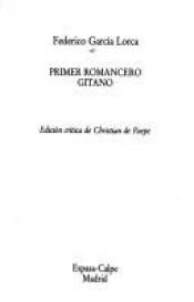 book cover of Primer romancero gitano (Clasicos castellanos) by Федерико Гарсиа Лорка