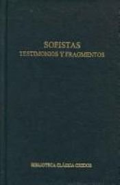 book cover of Sofistas: testimonios y fragmentos by AA.VV.