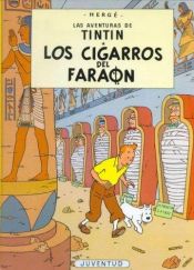 book cover of Los cigarros del faraón by Herge