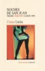 book cover of Noches de San Juan by Clara Usón