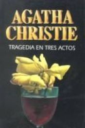 book cover of Tragedia en tres actos by Agatha Christie