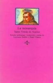 book cover of La Monarquía by Tomás de Aquino