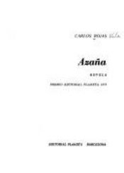 book cover of Azaña: Novela by Carlos Rojas