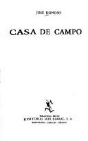 book cover of Casa de Campo by José Donoso