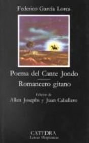 book cover of Poema del Cante Jondo. Romancero Gitano by Federico García Lorca