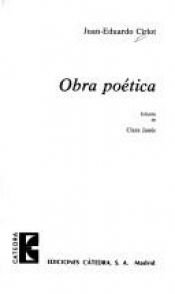 book cover of Obra poetica by J. E. Cirlot