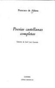 book cover of Poesías castellanas completas by Francisco de Aldana