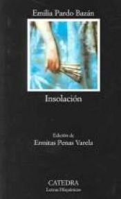 book cover of Insolación by Emilia Pardo Bazán