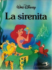 book cover of La sirenita by Walt Disney