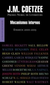 book cover of Mecanismos internos by J. M. Coetzee