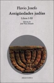 book cover of Antiguedades de los judios, tomo I by Flavius Josephus