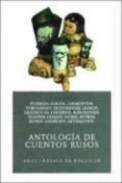 book cover of Antología de cuentos rusos by Alexandr Púshkín
