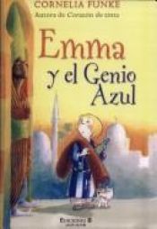 book cover of Emma y el genio azul by Cornelia Funke