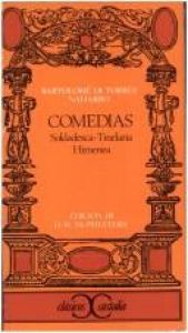 book cover of Comedias by Bartolomé de Torres Naharro