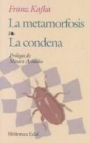 book cover of La Metamorfosis (Biblioteca Edaf) by Franz Kafka