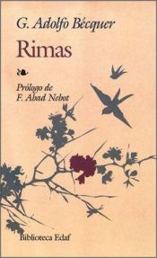 book cover of Rimas by Gustavo Adolfo Bécquer