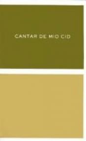 book cover of Cantar de Mio Cid by Francisco Rico