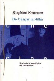 book cover of De Caligari a Hitler by Siegfried Kracauer