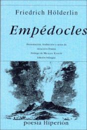 book cover of The Death of Empedocles: A Mourning-Play (S U N Y Series in Contemporary Continental Philosophy) by Friedrich Hölderlin