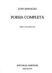 book cover of Poesia completa by Марагаль, Жоан