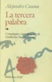 book cover of La tercera palabra by Alejandro Casona