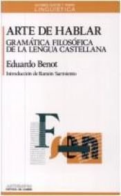 book cover of Arte de Hablar (Autores, Textos y Temas) by Eduardo Benot