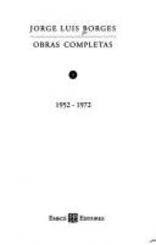 book cover of The Obras Completas de Borges - Tomo 1 by Jorge Luis Borges