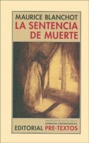 book cover of La Sentencia de Muerte by Maurice Blanchot