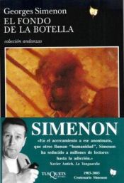 book cover of The bottom of the bottle by Georges Simenon