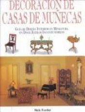 book cover of Decoración de casas de muñecas by Nick Forder