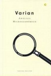 book cover of Análisis Microeconómico - 3 Edición by Hal Varian