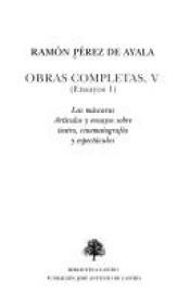 book cover of Obras Completas (Biblioteca Castro) by Ramón Pérez de Ayala