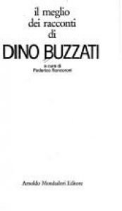 book cover of Meglio di racconti di Dino Buzzati by دينو بوزاتي
