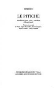 book cover of Le pitiche by Pindar