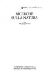 book cover of Natural Questions (The Complete Works of Lucius Annaeus Seneca) by Sénèque