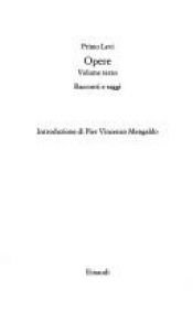 book cover of Opere: Racconti e saggi by Primus Levi