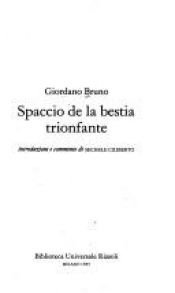 book cover of Spaccio de la bestia trionfante (Classici della BUR) by Giordano Bruno