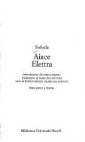 book cover of Aiace-Elettra by Sòfocles