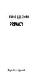 book cover of Privacy by Furio Colombo