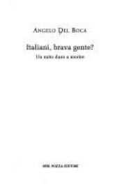 book cover of Italiani, brava gente? by Angelo Del Boca