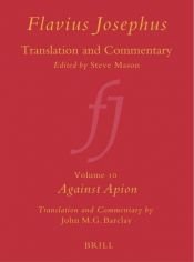 book cover of Flavius Josephus: Against Apion by Flavius Josephus