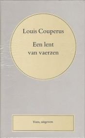 book cover of Een lent vol vaerzen by Louis Couperus