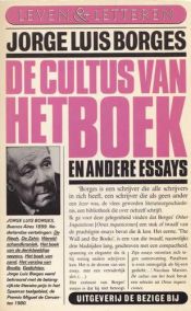 book cover of De cultus van het boek by Jorge Luis Borges