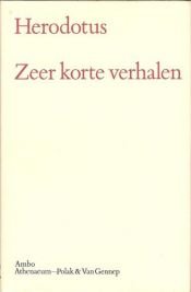 book cover of Zeer korte verhalen by Herodotos