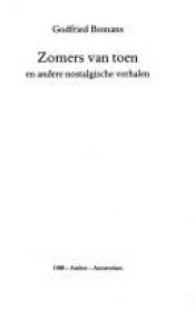 book cover of Zomers van toen en andere nostalgische verhalen by Godfried Bomans