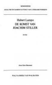 book cover of De Komst van Joachim Stiller by Hubert Lampo