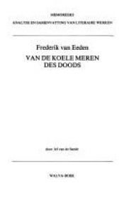 book cover of Fredrik van Eeden, Van de koele meren des doods (Memoreeks) by Frederik Willem van Eeden